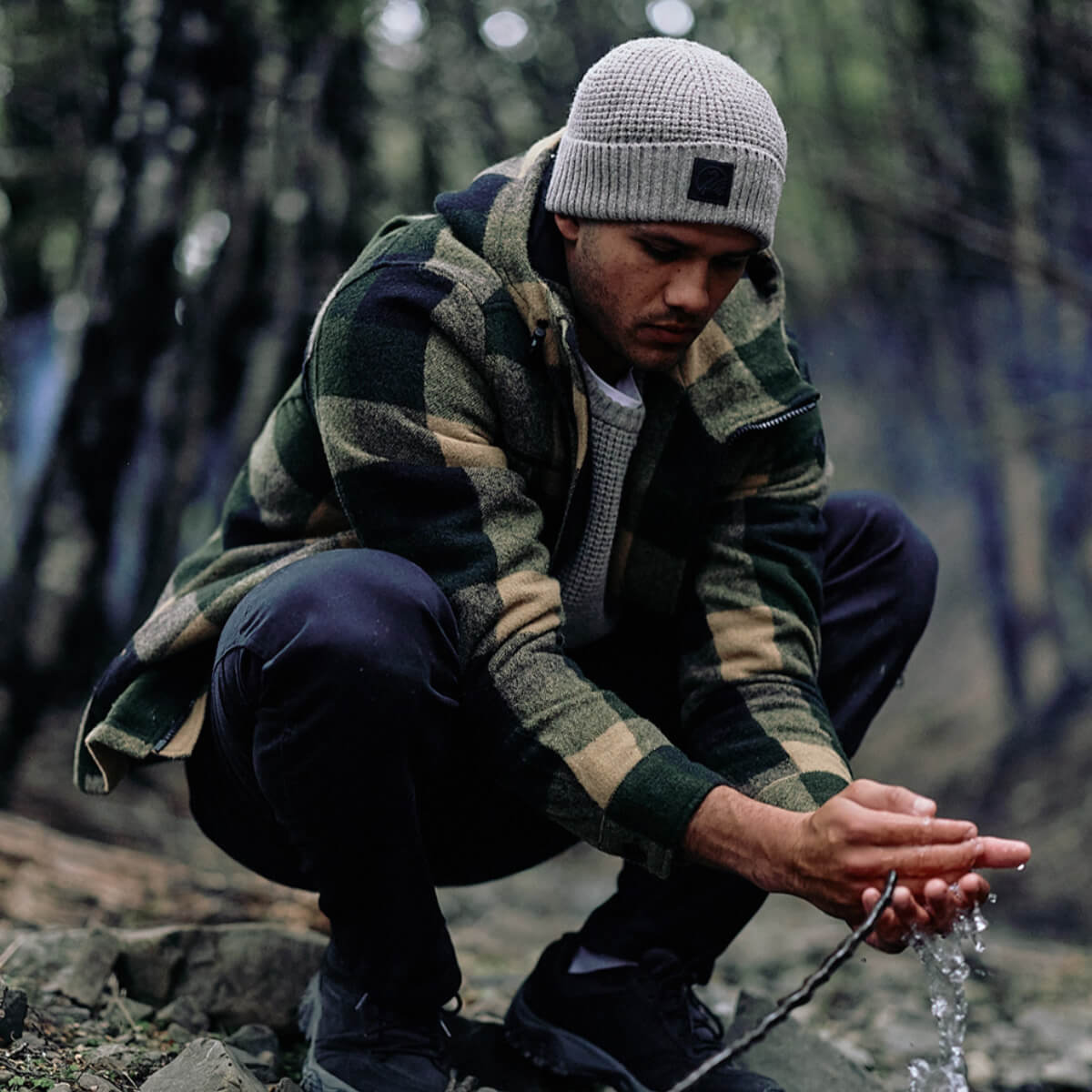 Swanndri Men's Hudson Wool Hoody | Yellowstone