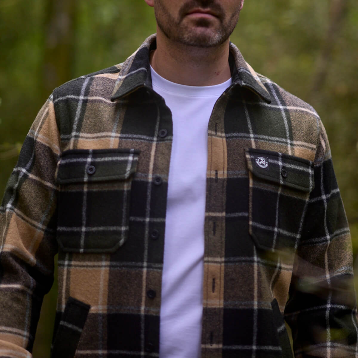 Kiaraki wool shacket