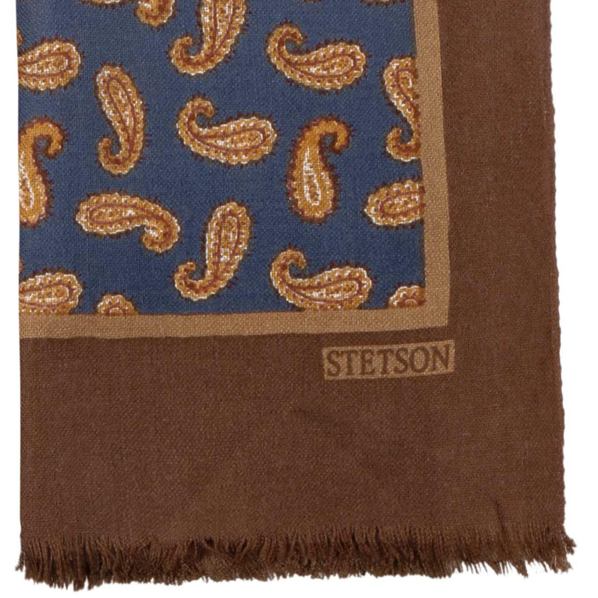 Stetson Wool Scarf Paisley