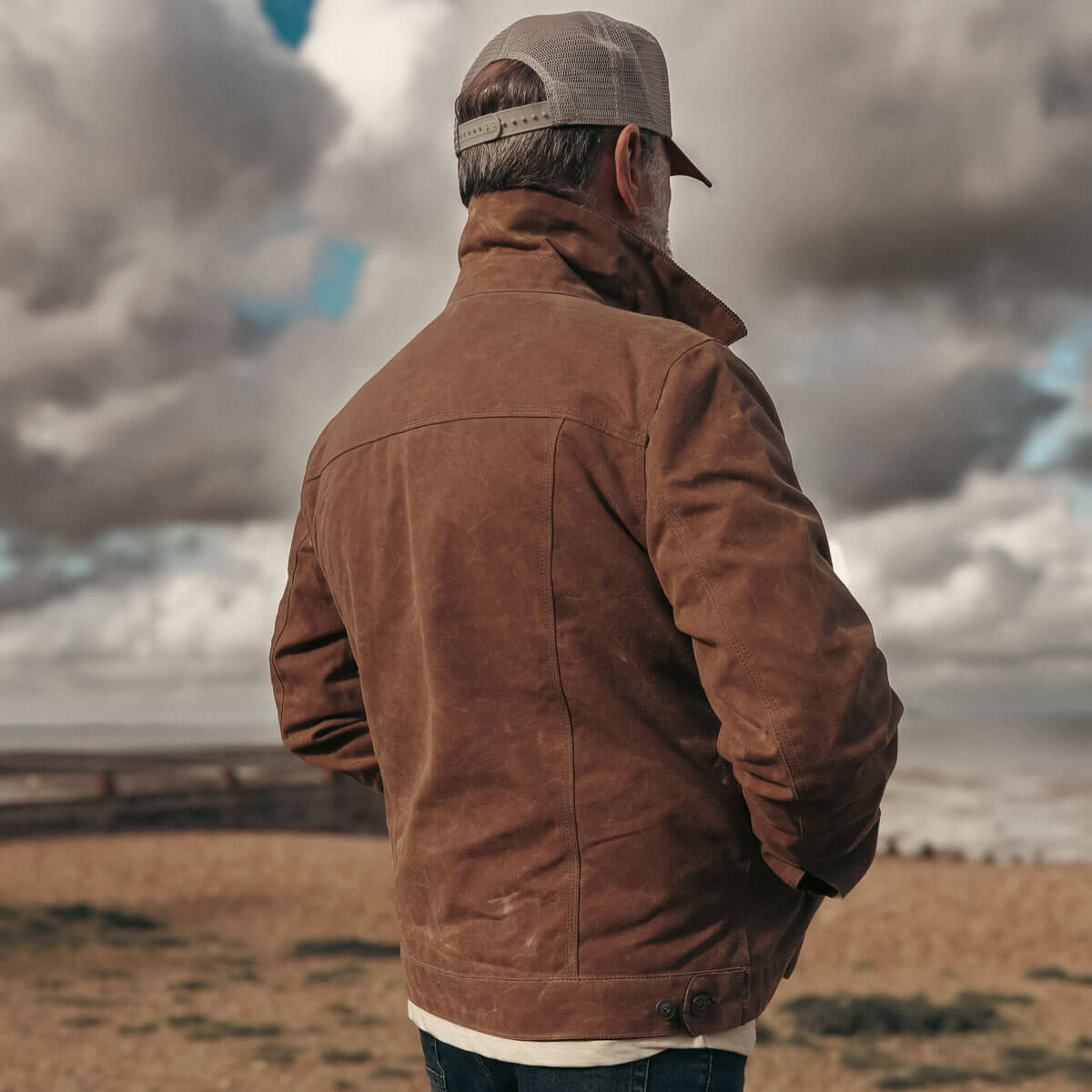 Iron and Resin The Scout Jacket Dark Tan