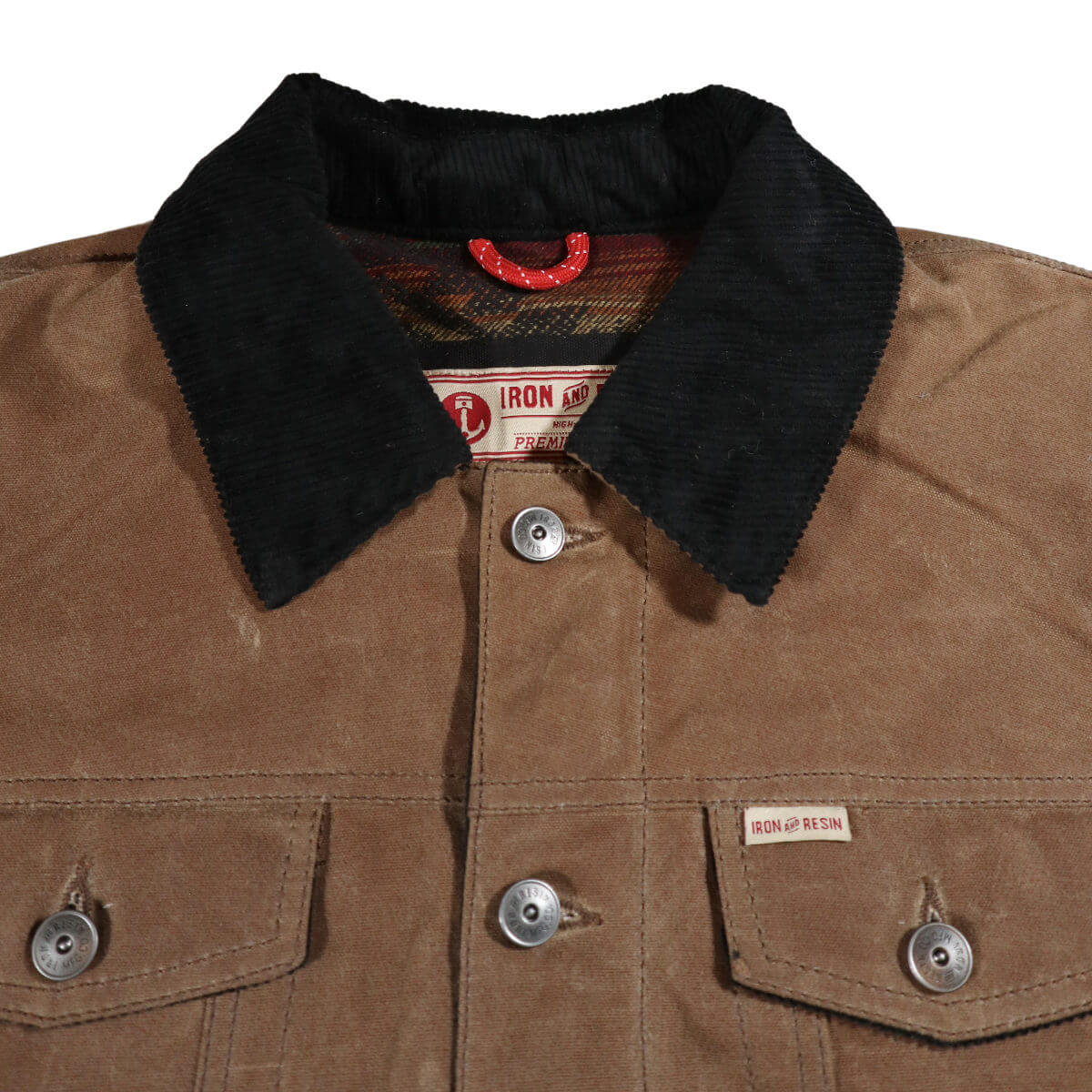 Iron and Resin The Scout Jacket Oil Tan