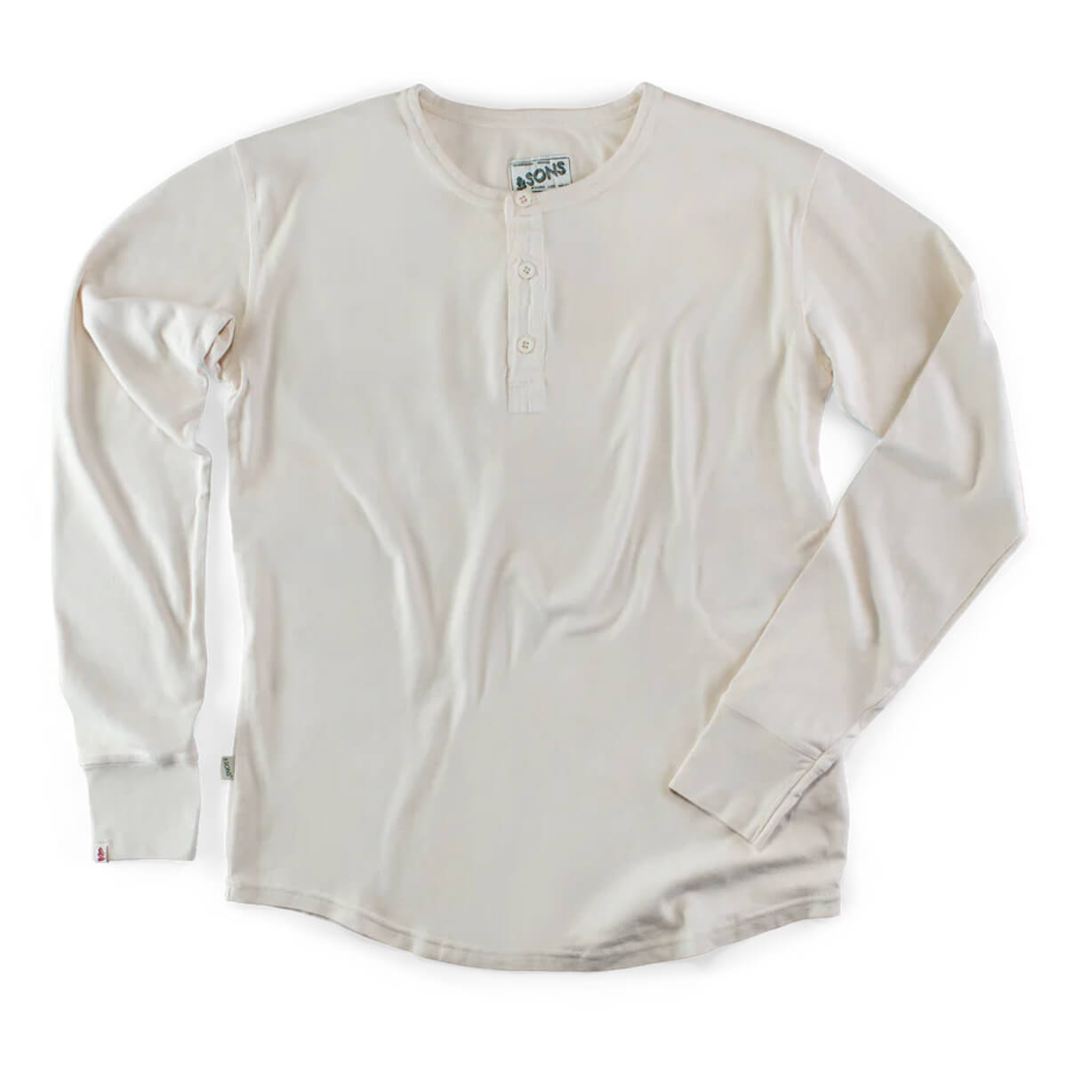 &SONS The New Elder Henley Shirt Raw