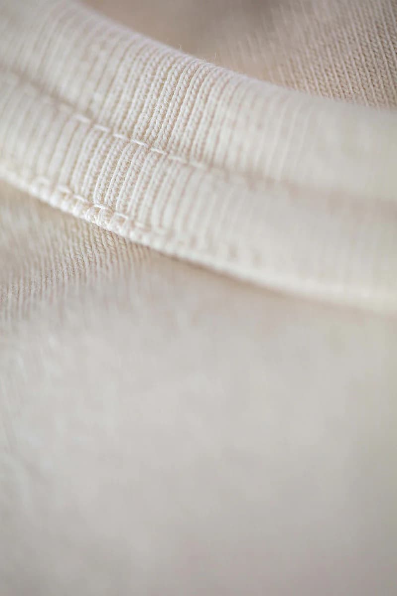 Close-up of beige fabric texture