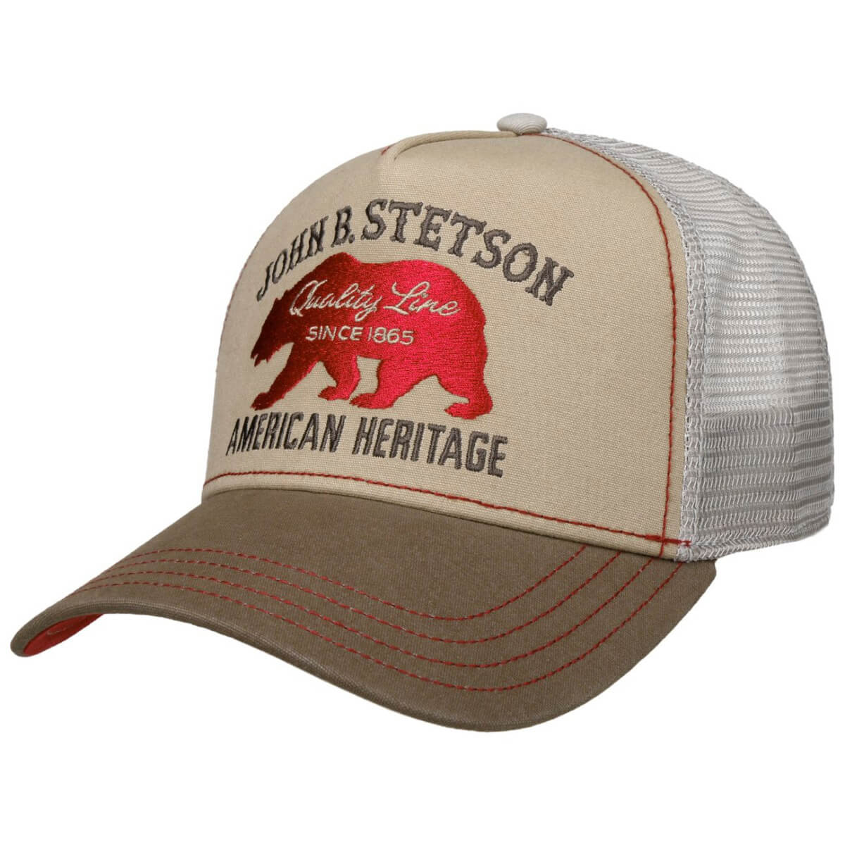 Stetson Quality Line Bear Trucker Cap