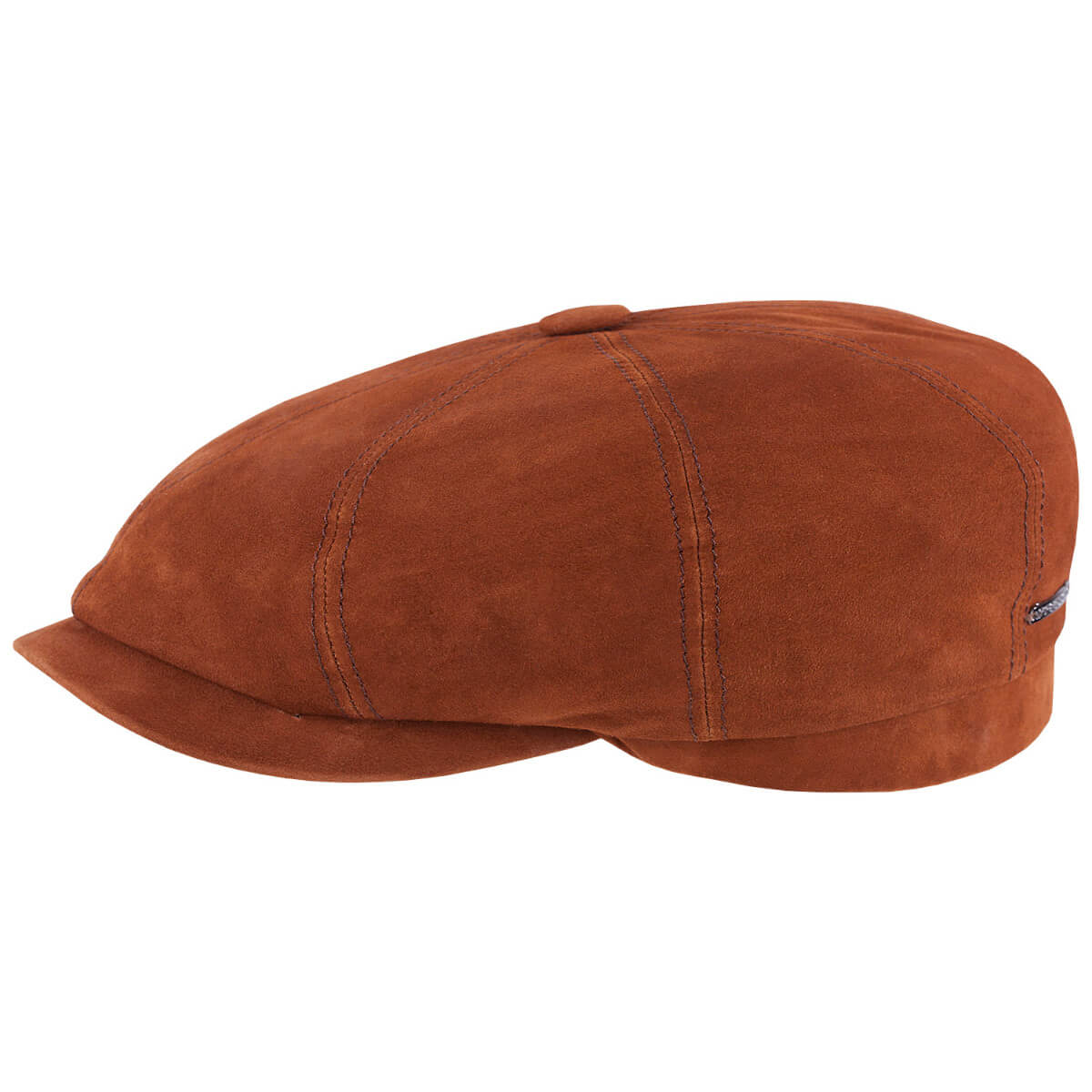 Stetson Hatteras Goat Suede Flat Cap