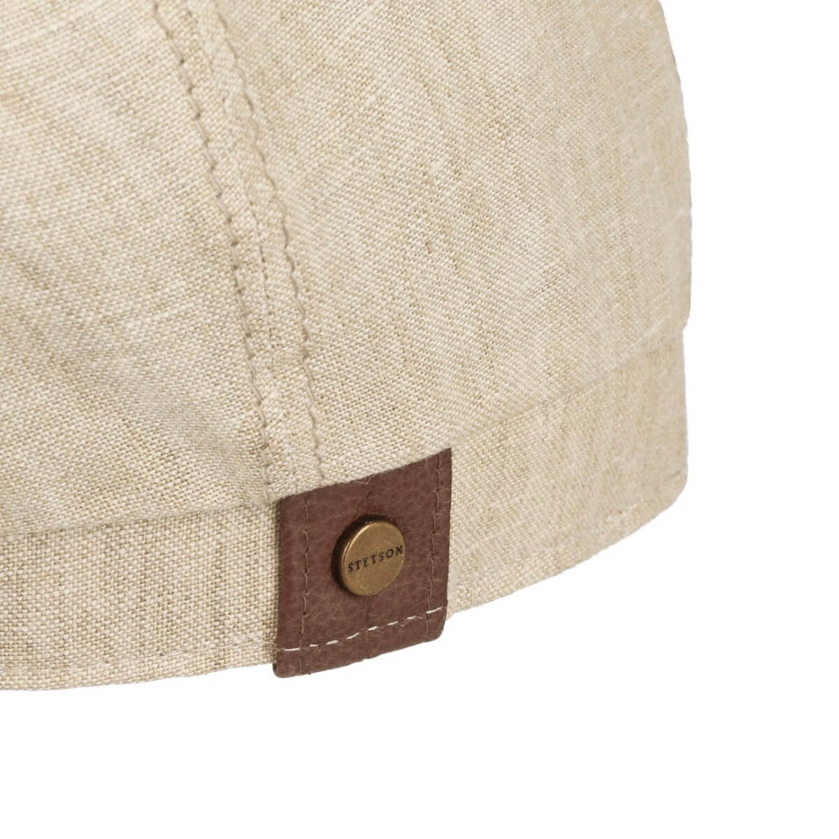 Linen newsboy hat on sale