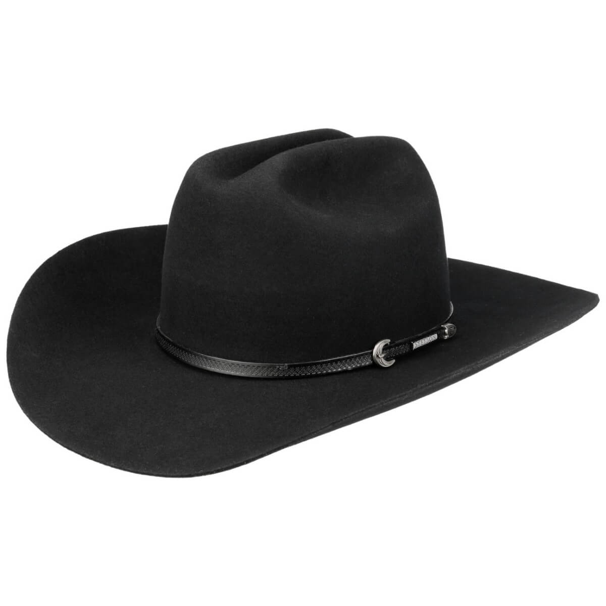 Stetson Laramie Wool Black Cowboy Hat