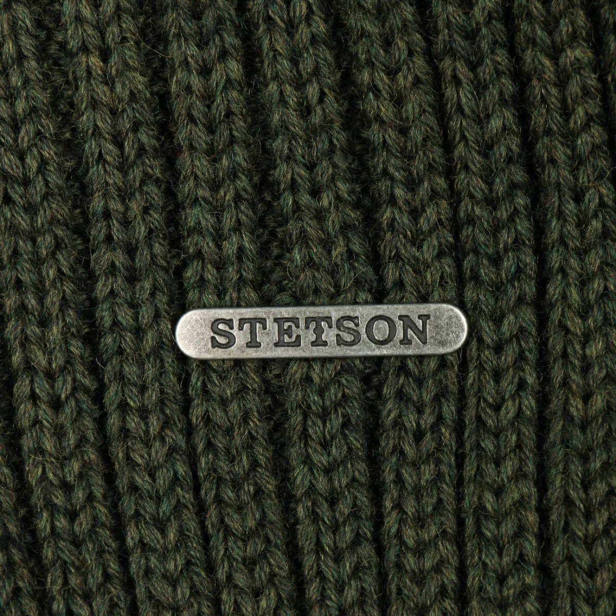 Stetson Northport Merino Wool Beanie Olive