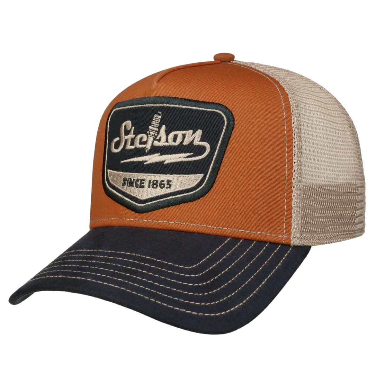 Stetson Spark Plug Trucker Cap