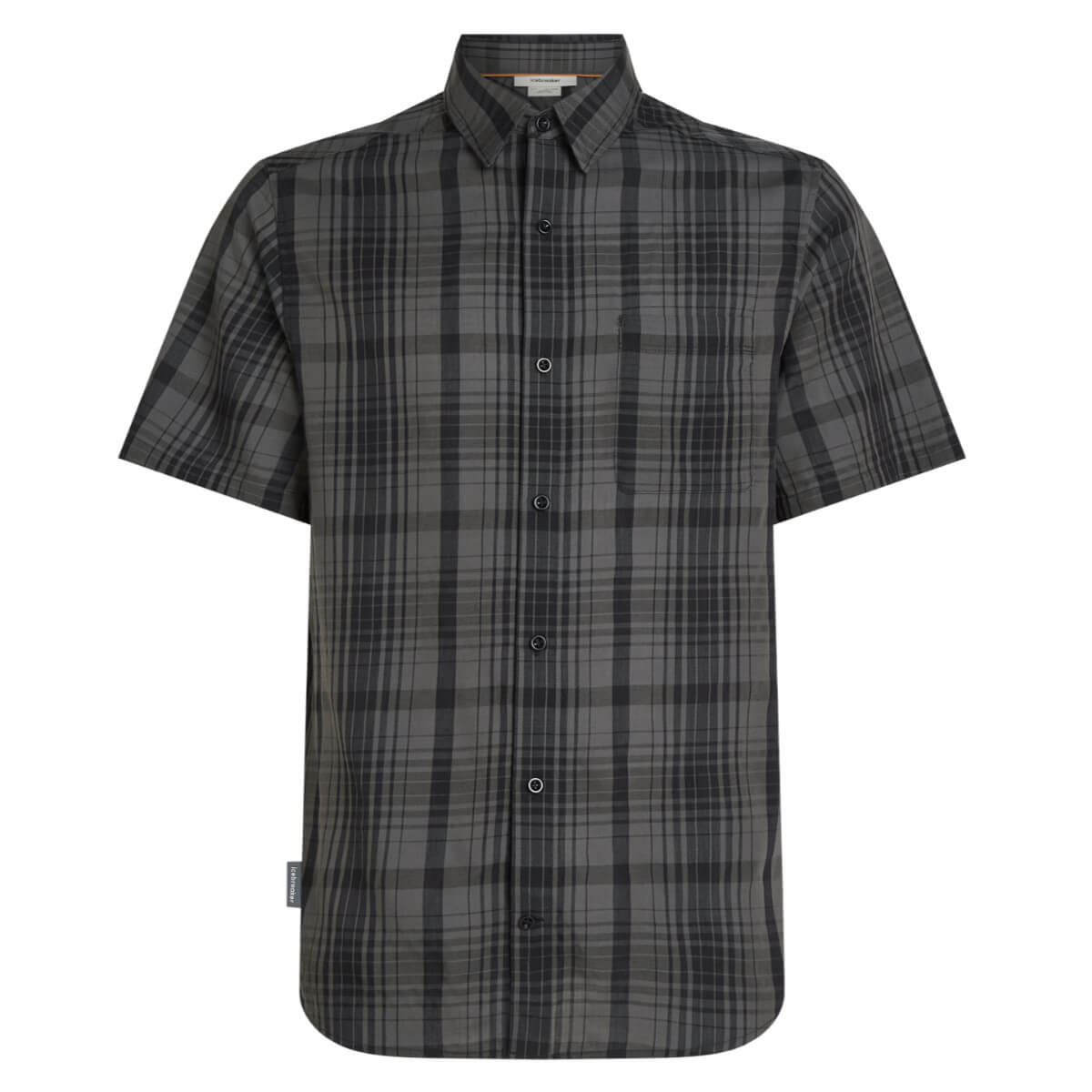 Icebreaker Men&#39;s Merino Steveston Short Sleeve Shirt Plaid
