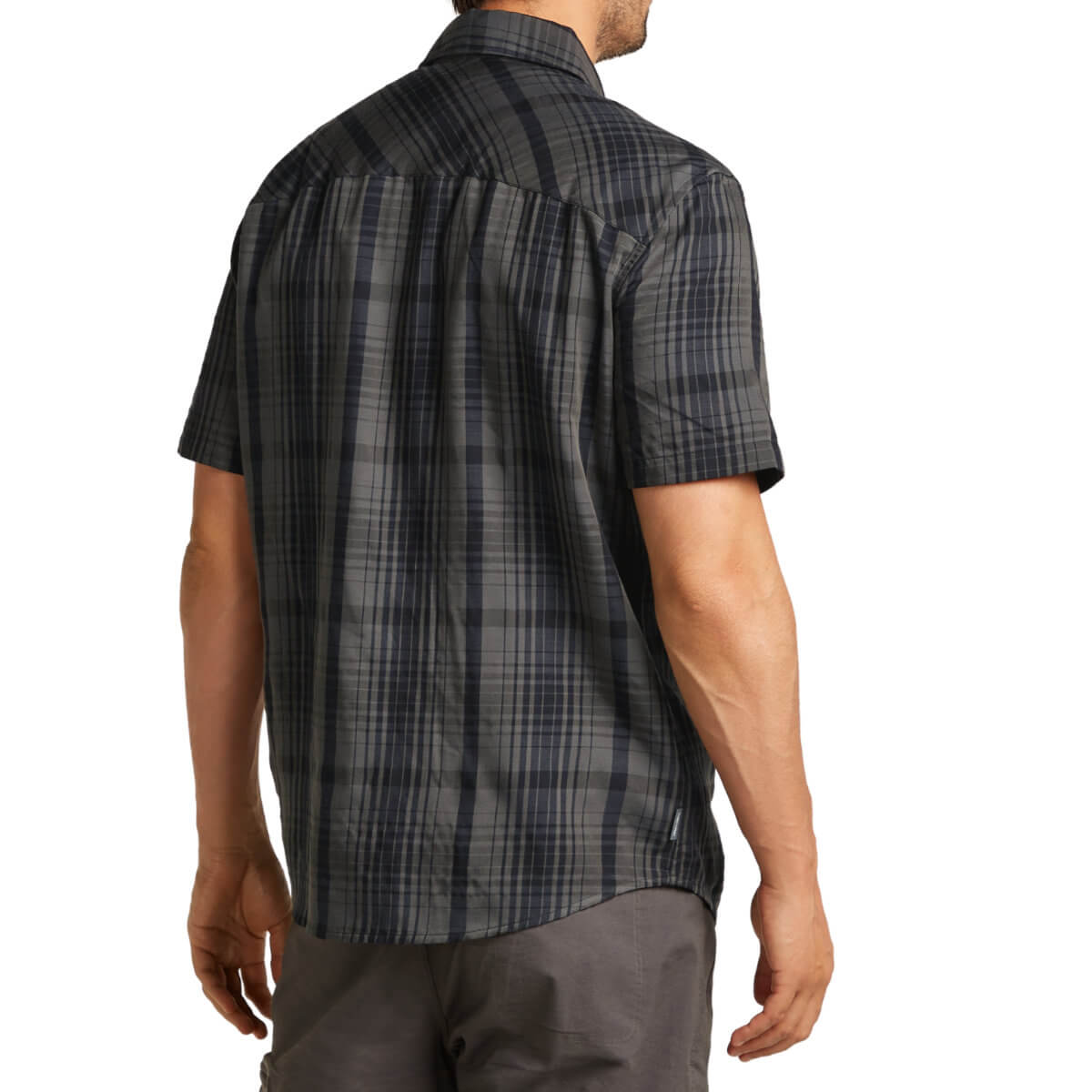 Icebreaker Men&#39;s Merino Steveston Short Sleeve Shirt Plaid