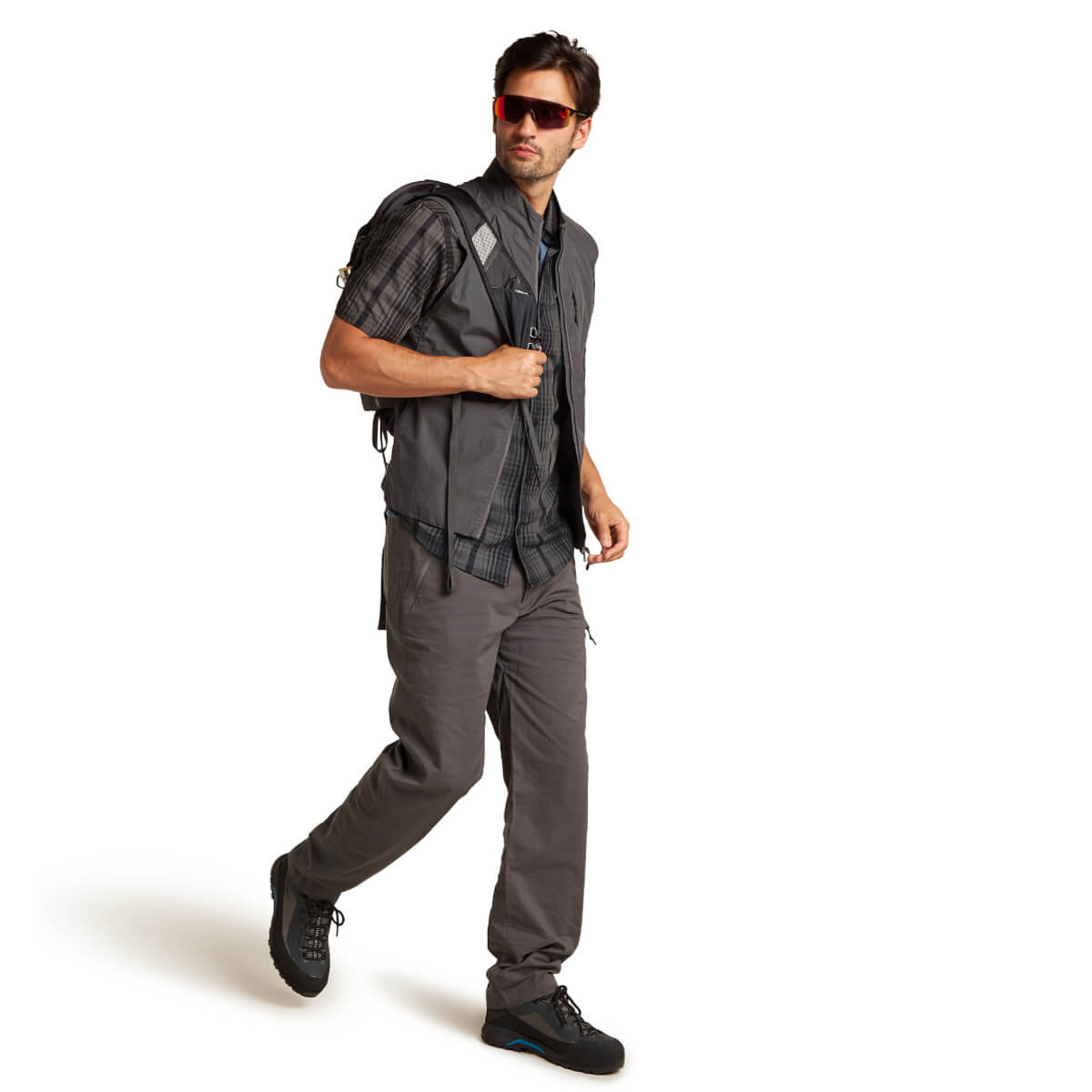 Icebreaker Men&#39;s Merino Steveston Short Sleeve Shirt Plaid