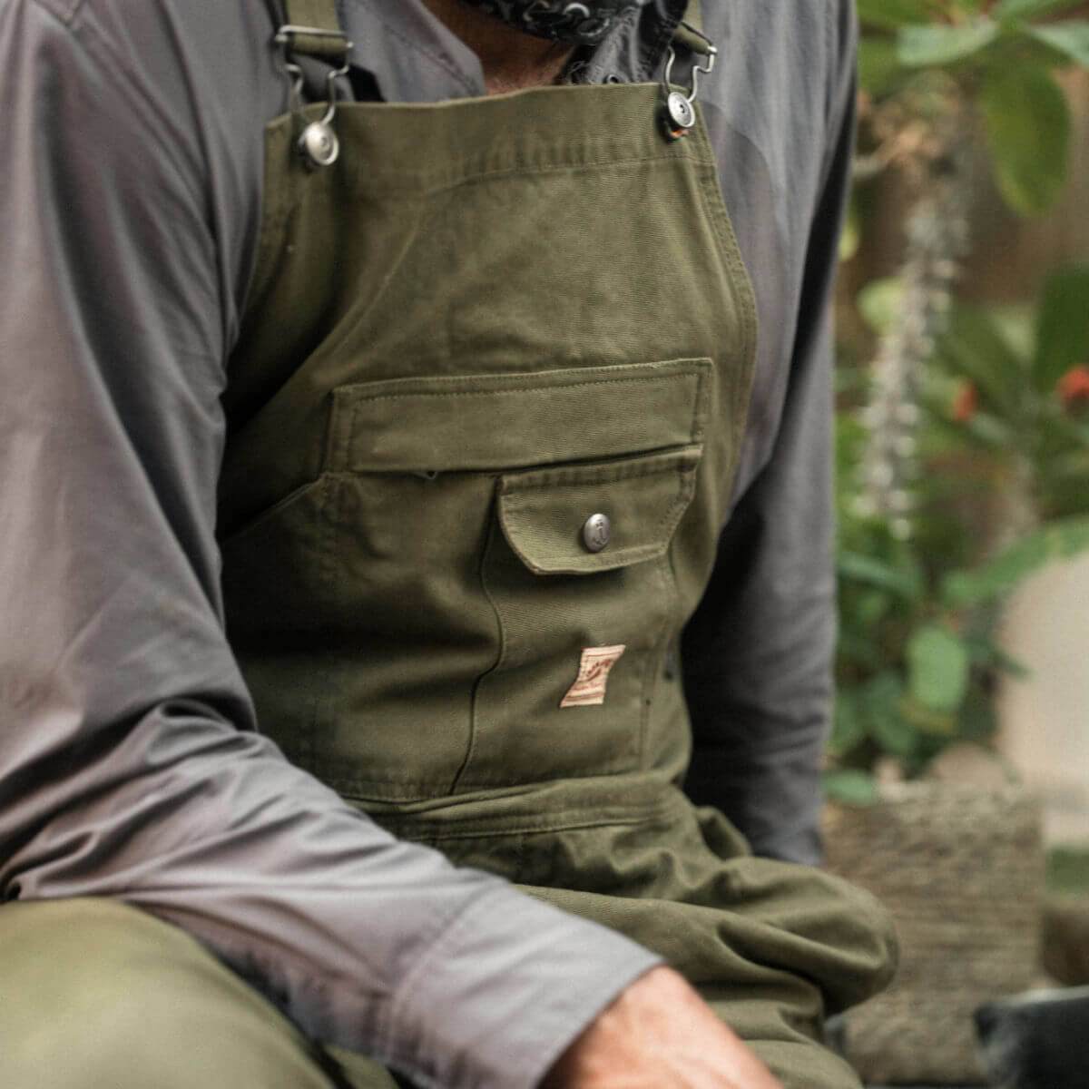 Iron and Resin Tatham Canvas Overalls