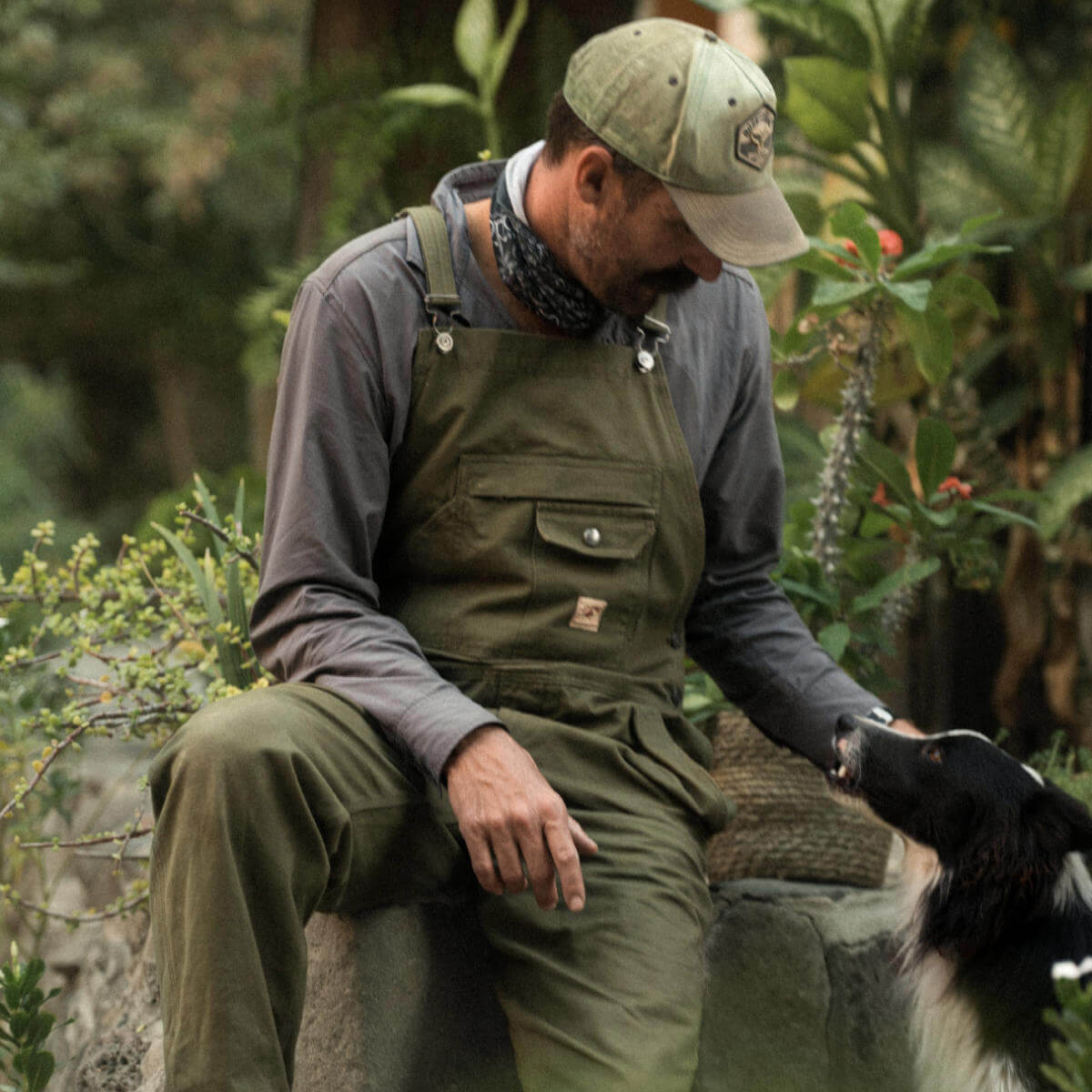Iron and Resin Tatham Canvas Overalls