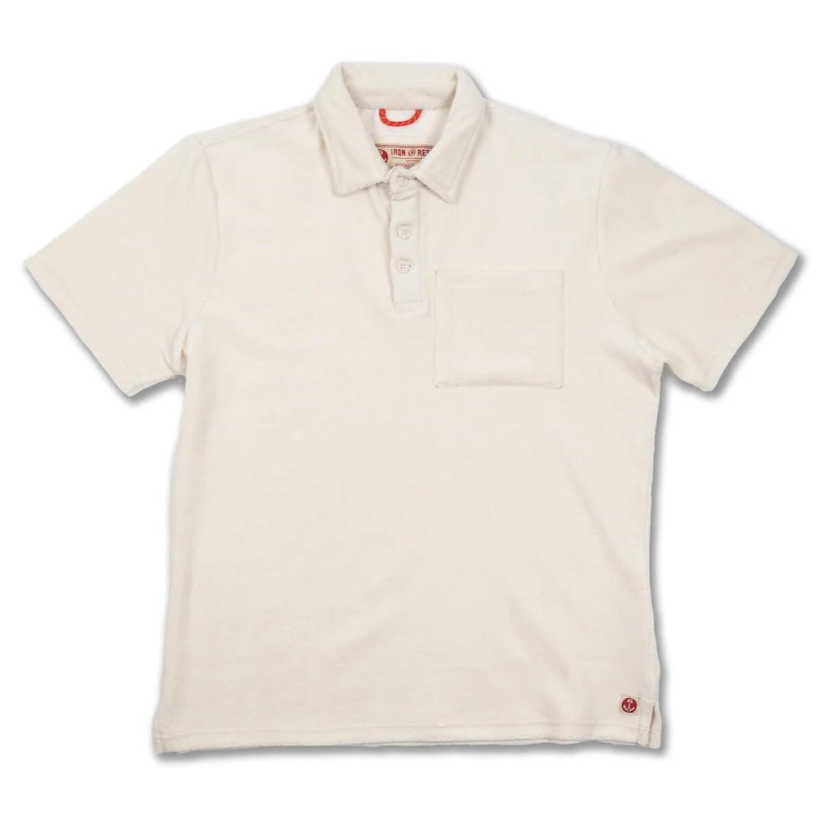 Terry polo shirt
