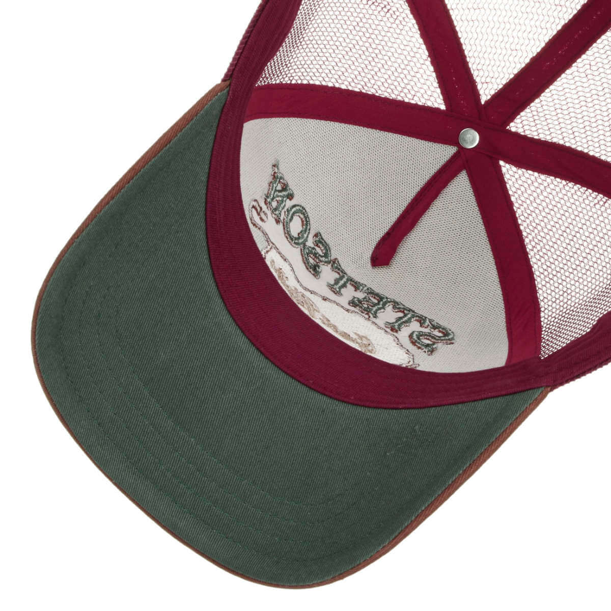 Stetson Great Plains Trucker Cap Bordeaux