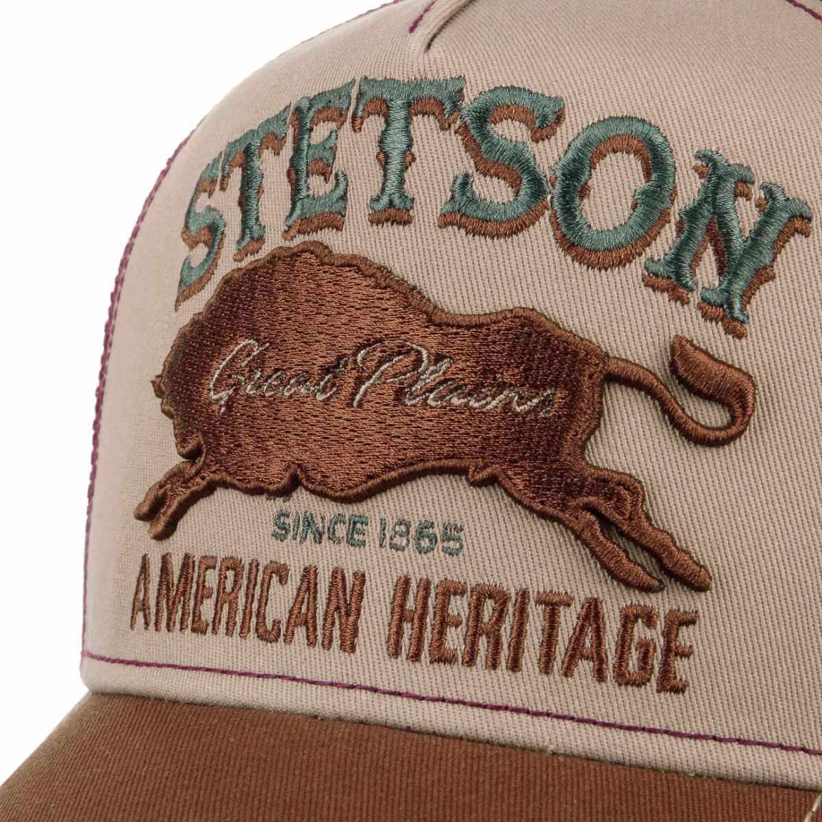 Stetson Great Plains Trucker Cap Bordeaux