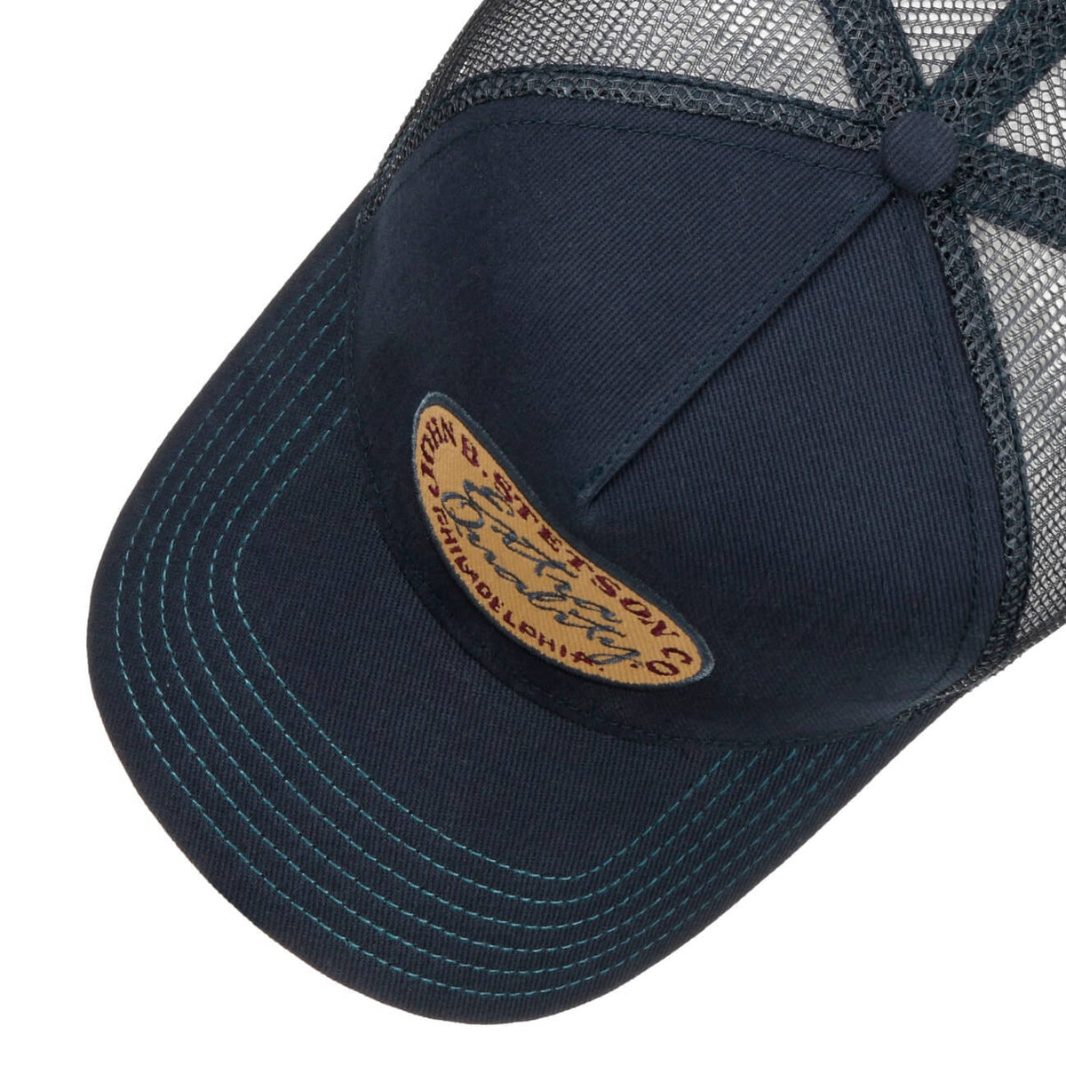 Stetson Vintage Brushed Twill Trucker Cap