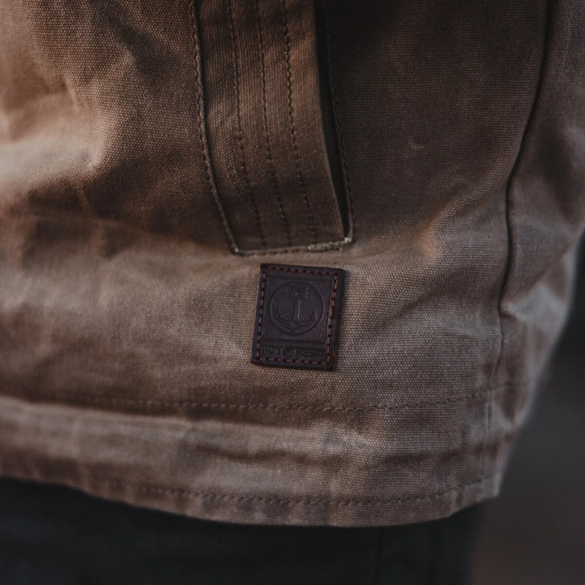 Iron and Resin Waxed Nautilus Jacket