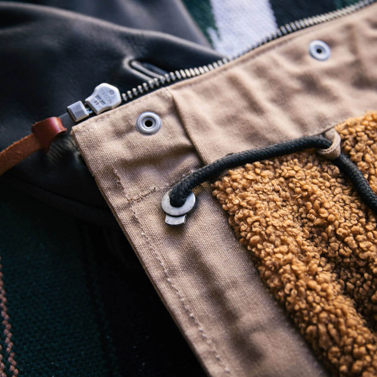 Iron and Resin Waxed Nautilus Jacket