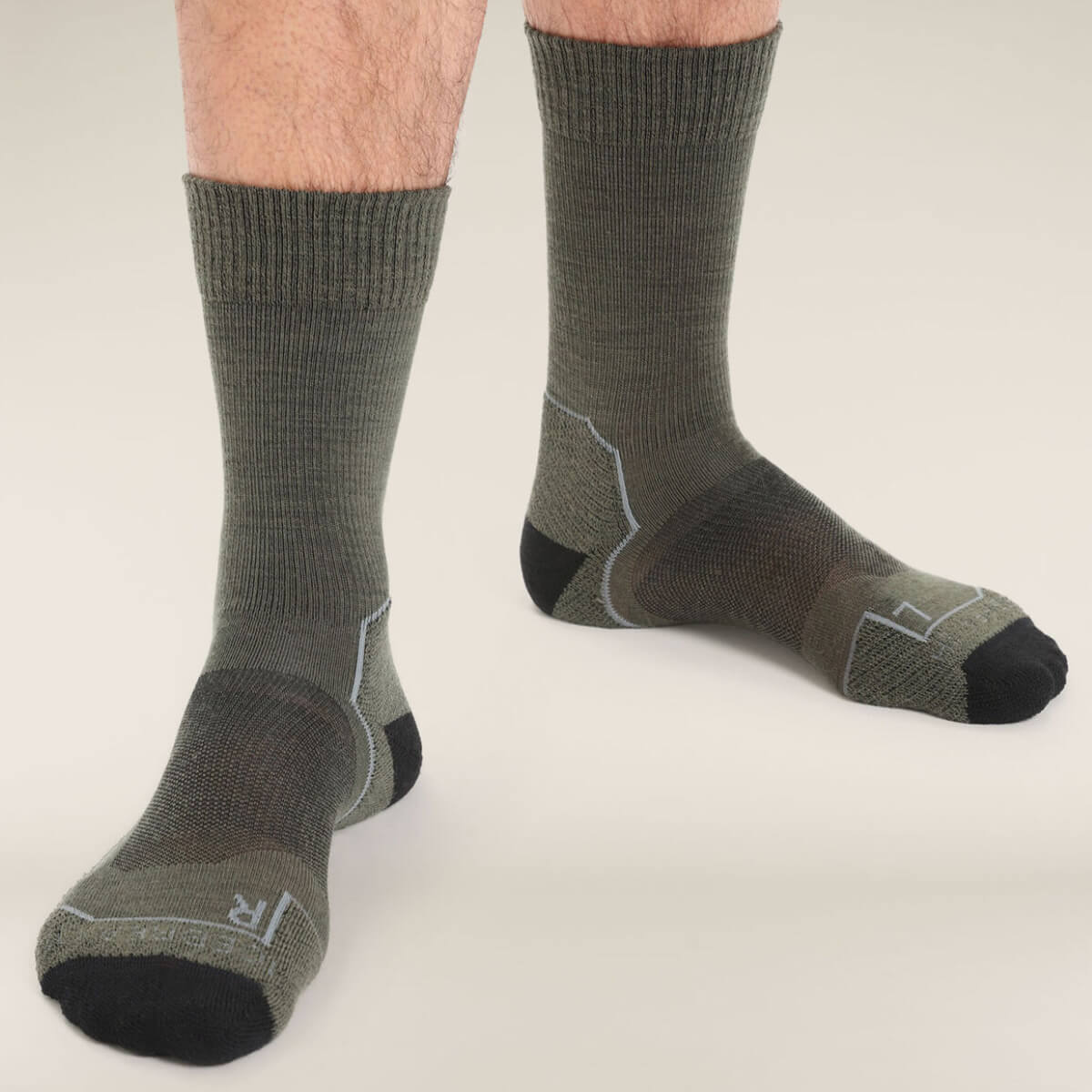 Icebreaker Men&#39;s Merino Hike+ Light Crew Socks