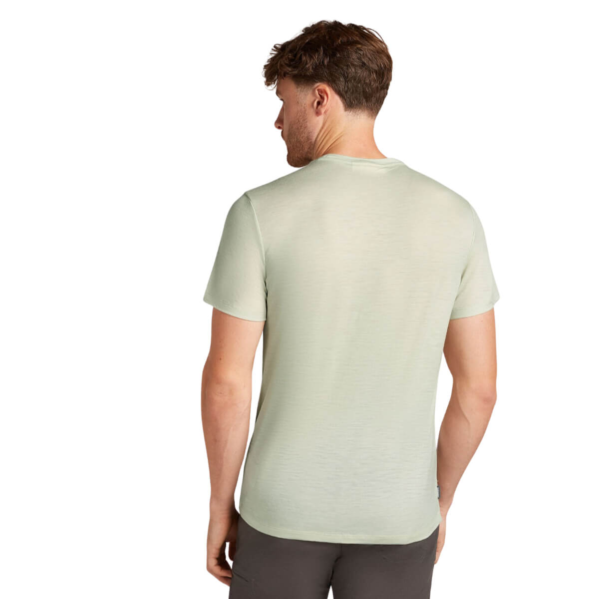 Icebreaker Men&#39;s Merino 150 Tech Lite Short Sleeve T-Shirt Cosy Camper