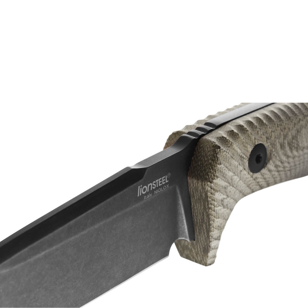LionSteel T5B Stonewashed Niolox Blade