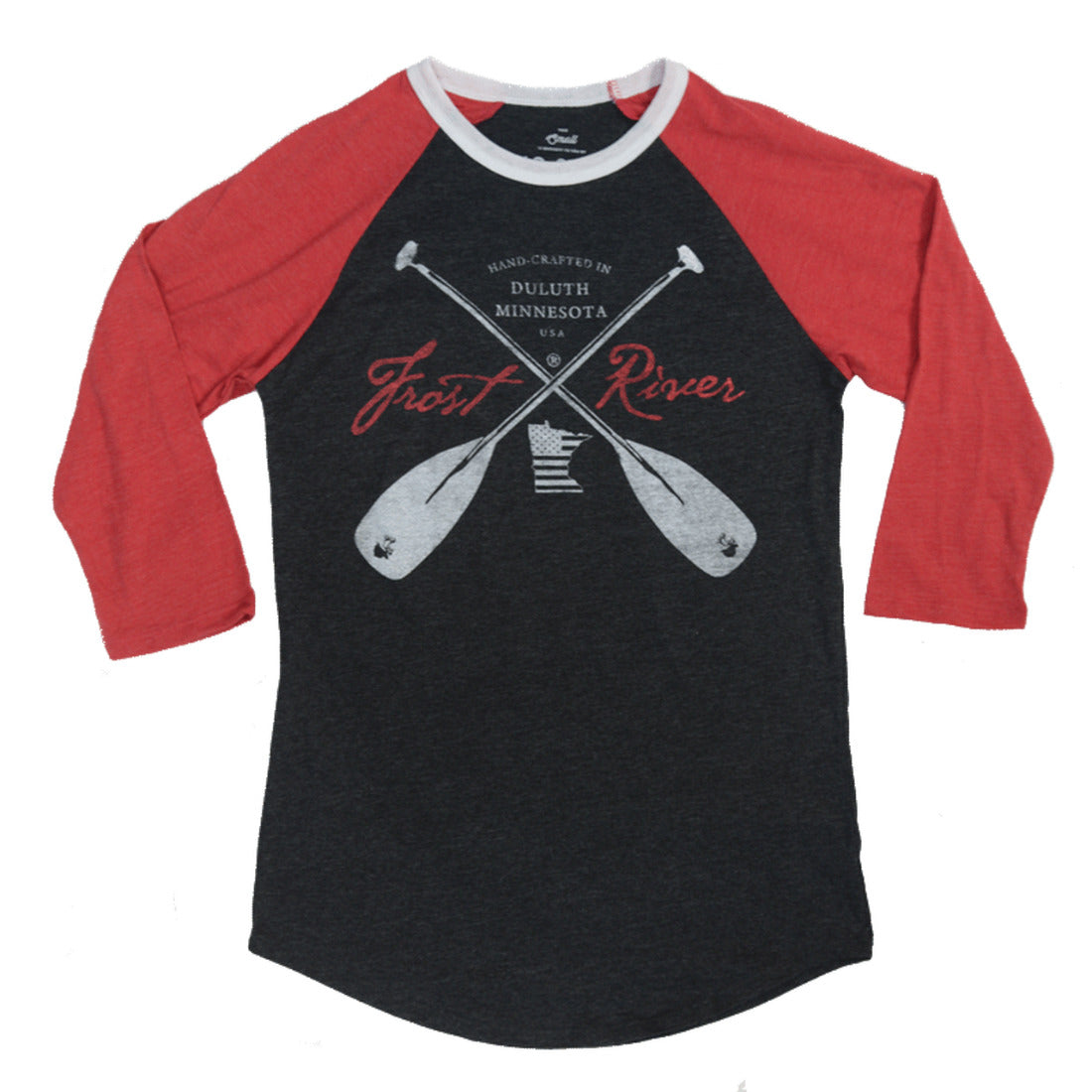 Frost River 3/4 Crossed Paddles Tee