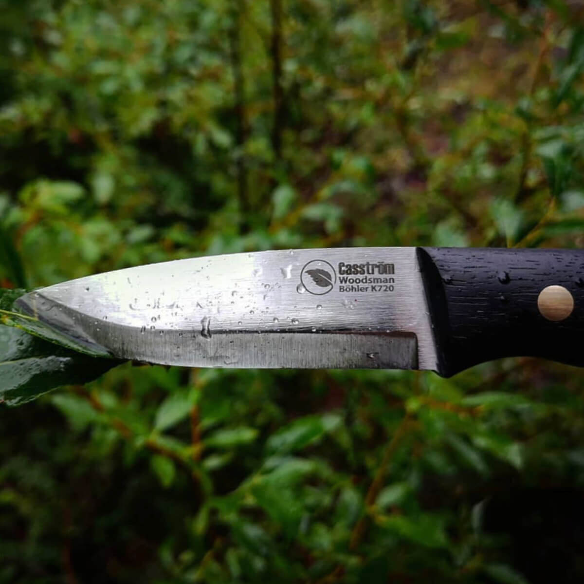 Casstrom Woodsman Knife - Bog Oak