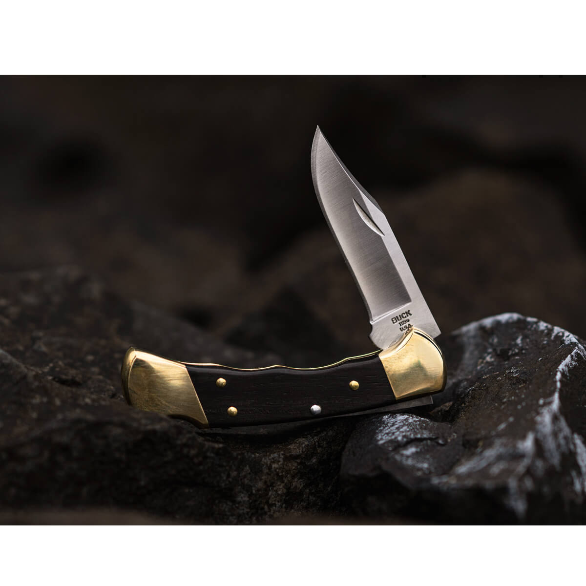 Buck 112 Ranger with Leather Sheath
