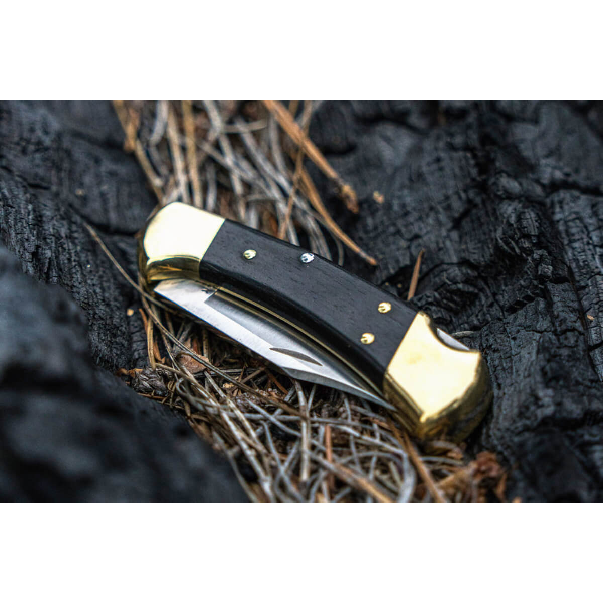 Buck 112 Ranger with Leather Sheath