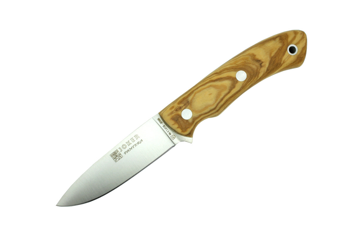 Bushcraft Knife - Olive Scales