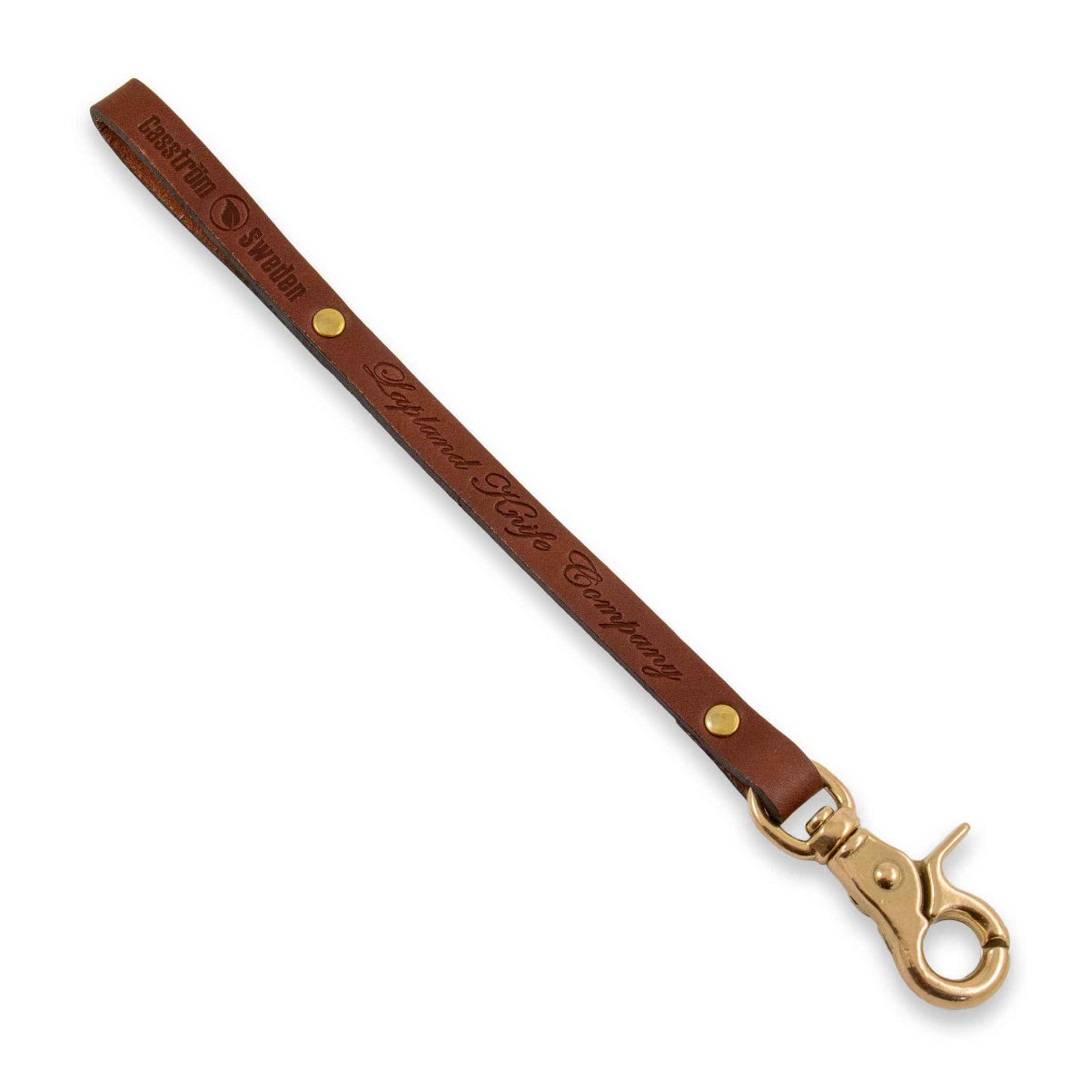 Leather Lanyard with Clasp