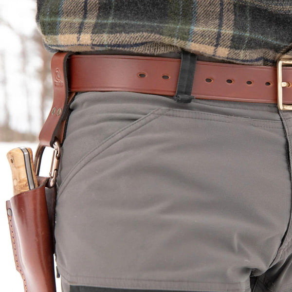 Casstrom Swedish Forest Belt | Handmade Bushcraft Belt - Natural Man