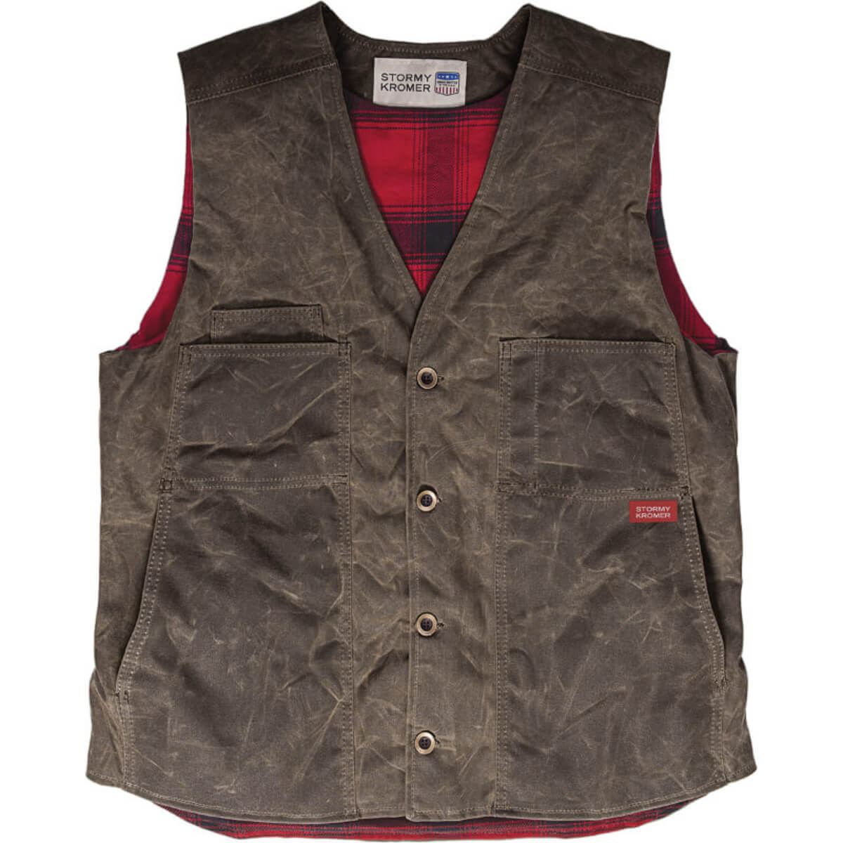 The Waxed Cotton Vest