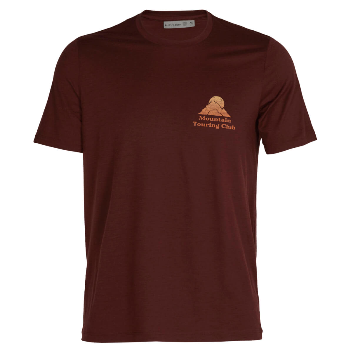 Icebreaker Men&#39;s Merino Tech Lite II Short Sleeve T-Shirt Mountain Touring Club
