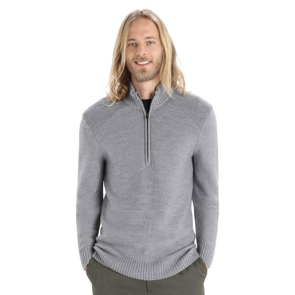 Icebreaker men's original long sleeve half zip shop