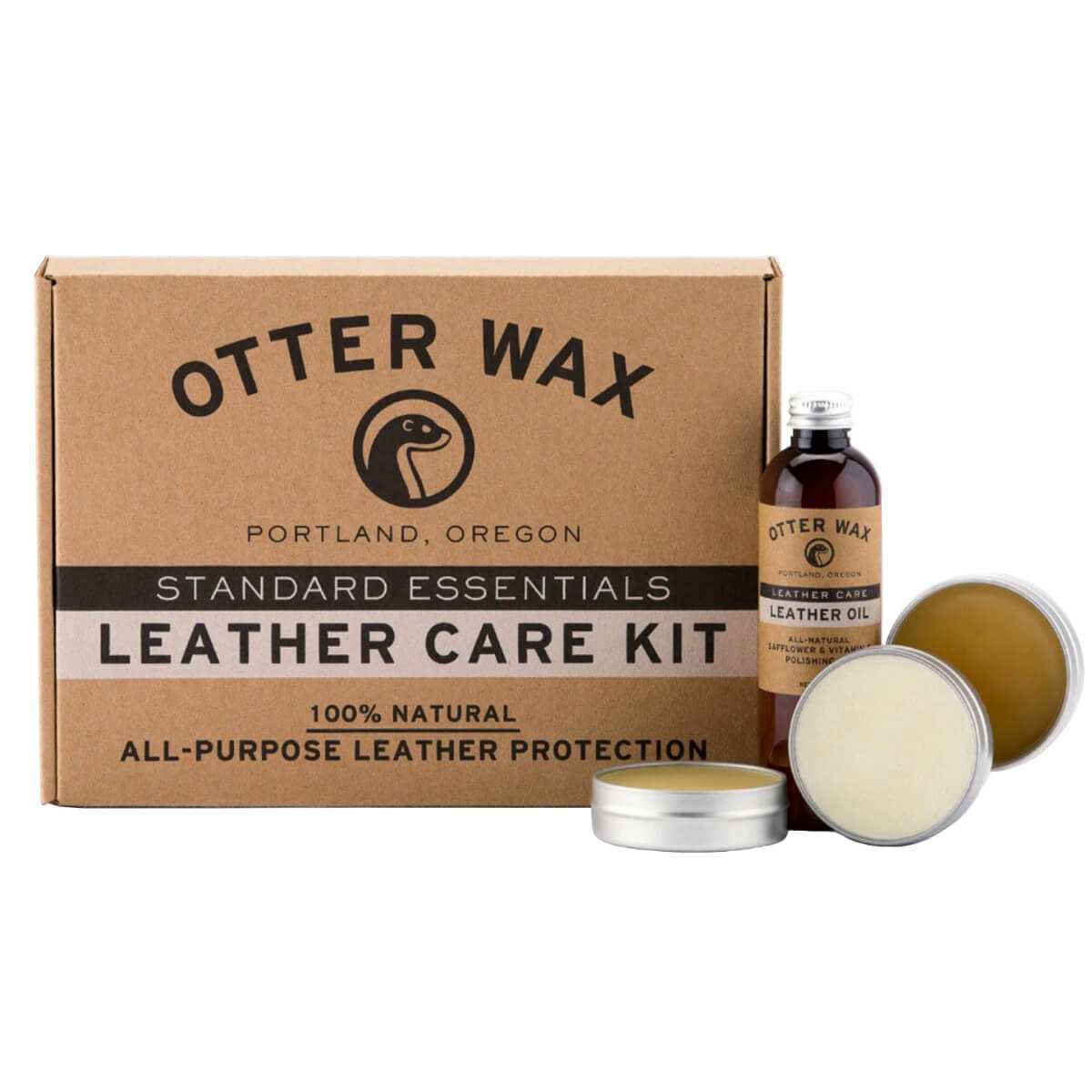Otter Wax Leather Care Kit
