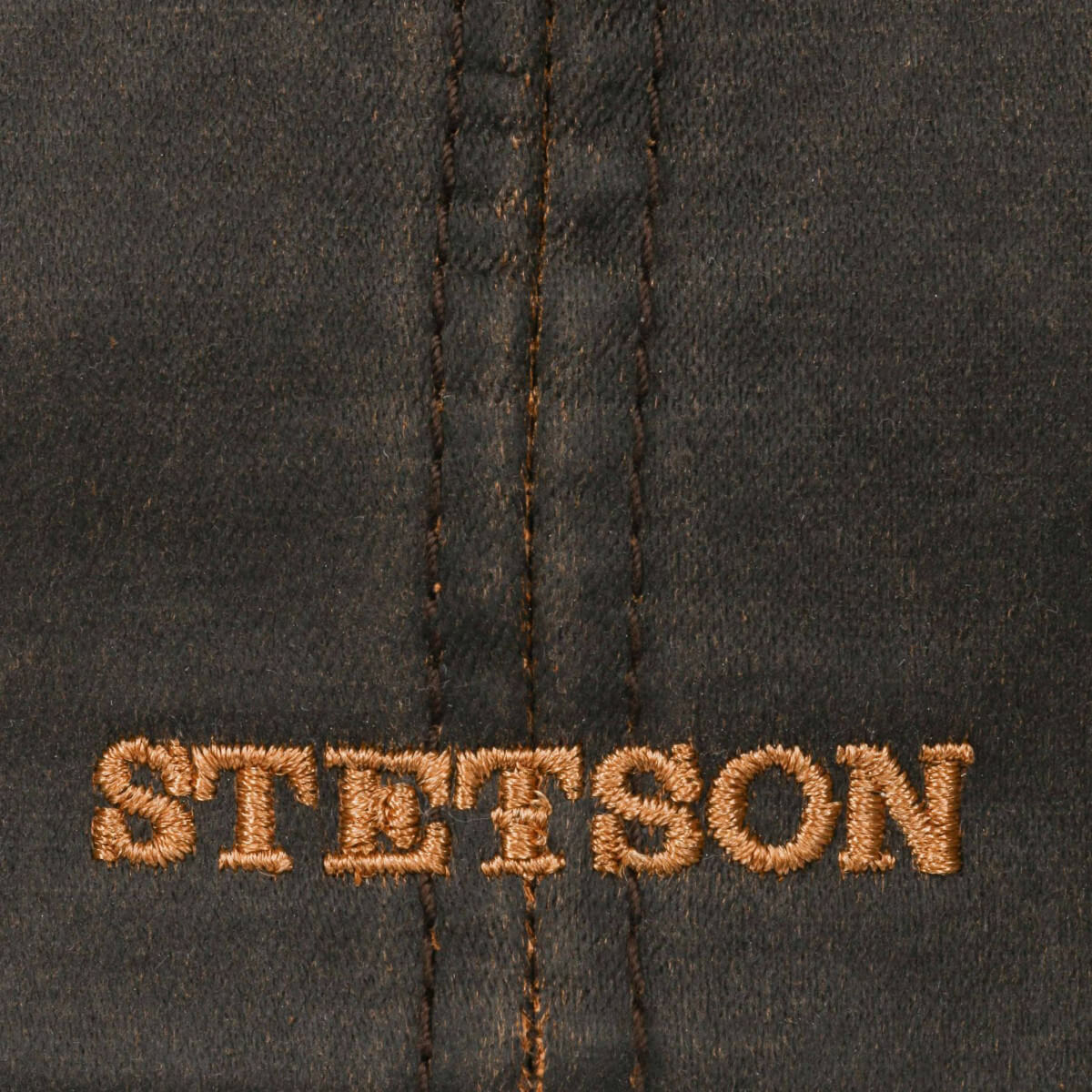 Stetson Hatteras Old Cotton Newsboy Cap Brown