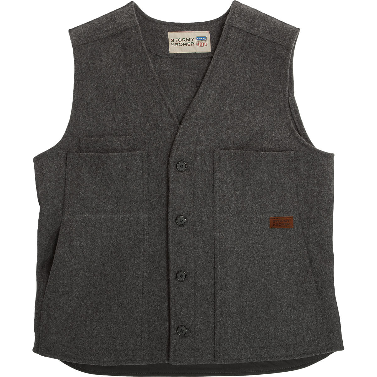 The Mackinaw Wool Button Vest