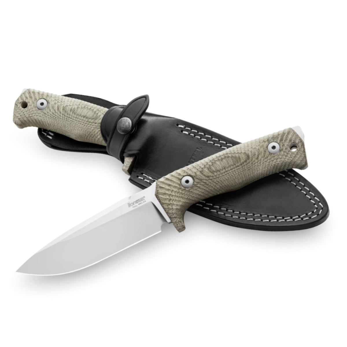 LionSteel T5 Satin Niolox Blade survival knife