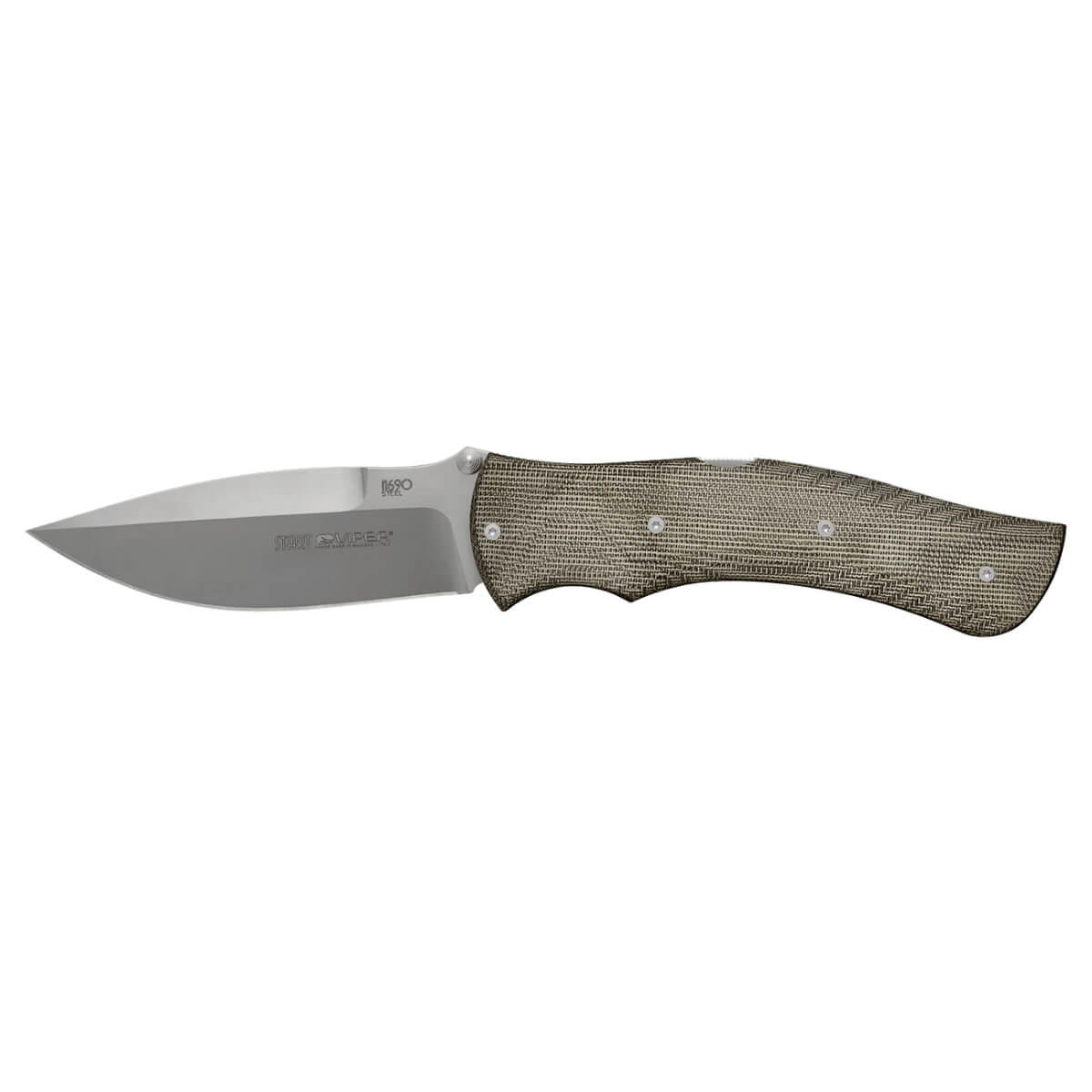 Viper Start CV Folding Knife | Canvas Micarta | Bohler N690Co Steel