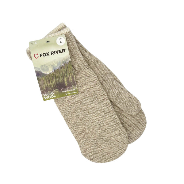 Wool Mitten Liners Natural Man